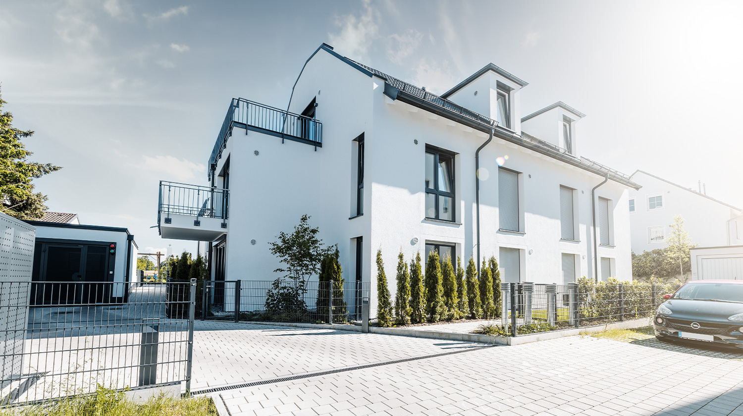 IB Schöffel Referenz Mehrfamilienhaus mit Tiefgarage in Germering